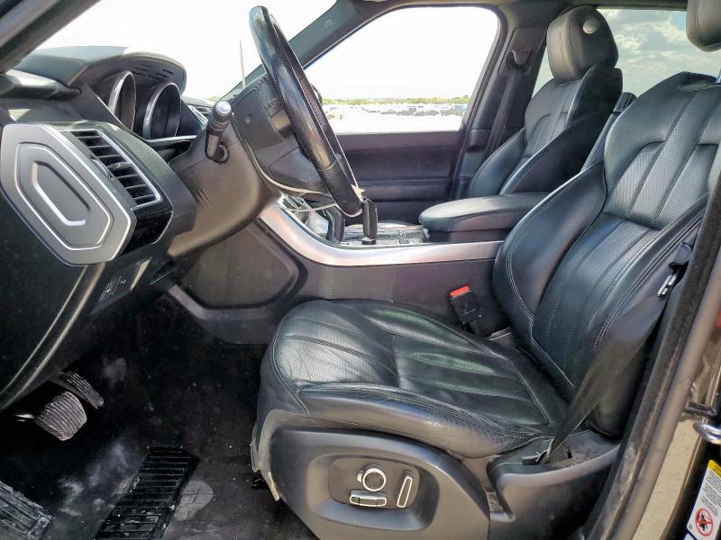 SALWR2VF3GA639978 - 2016 LAND ROVER RANGE ROVE HSE BLACK photo 7