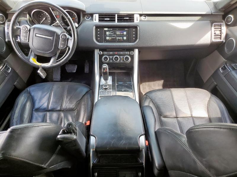 SALWR2VF3GA639978 - 2016 LAND ROVER RANGE ROVE HSE BLACK photo 8