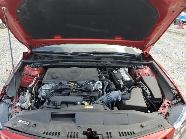 4T1S11AKXRU204222 - 2024 TOYOTA CAMRY SE NIGHT SHADE RED photo 11