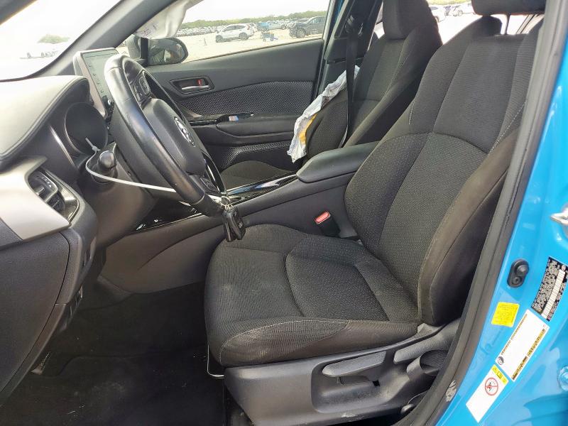 JTNKHMBX0K1055088 - 2019 TOYOTA C-HR XLE BLUE photo 7