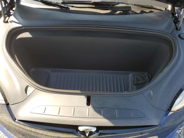 7SAXCDE58PF419116 - 2023 TESLA MODEL X BLUE photo 12