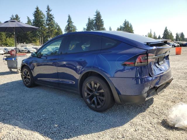 7SAXCDE58PF419116 - 2023 TESLA MODEL X BLUE photo 2