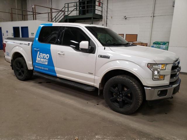 1FTEW1EG6GKF69868 - 2016 FORD F150 SUPERCREW WHITE photo 4