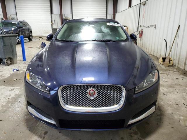 SAJWJ0EF8E8U19843 - 2014 JAGUAR XF BLUE photo 5