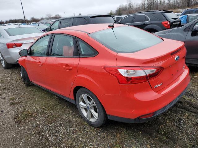 1FADP3F23EL313739 - 2014 FORD FOCUS SE RED photo 2