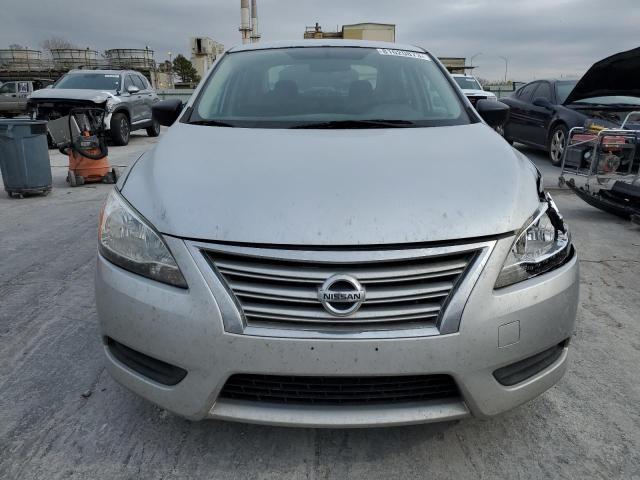 3N1AB7AP8FY218370 - 2015 NISSAN SENTRA S SILVER photo 5