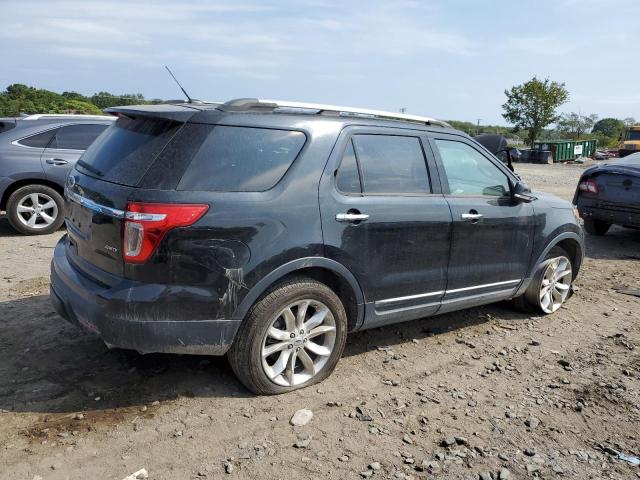 1FM5K8D81EGB66214 - 2014 FORD EXPLORER XLT BLACK photo 3