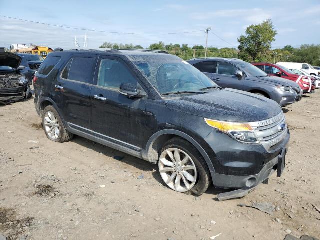 1FM5K8D81EGB66214 - 2014 FORD EXPLORER XLT BLACK photo 4