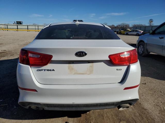 5XXGM4A71EG261570 - 2014 KIA OPTIMA LX WHITE photo 6