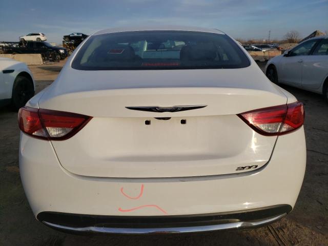 1C3CCCAB4FN753407 - 2015 CHRYSLER 200 LIMITED WHITE photo 6