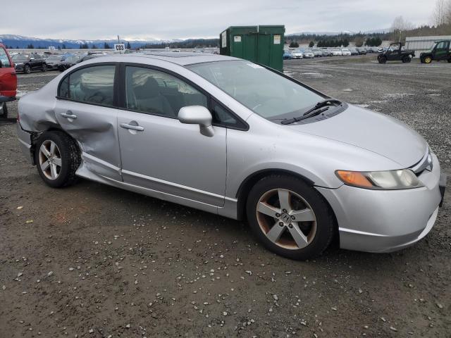 1HGFA16887L003975 - 2007 HONDA CIVIC EX SILVER photo 4