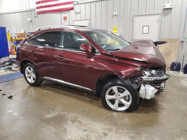 2T2BK1BA2DC158071 - 2013 LEXUS RX 350 BASE Bordo foto 4
