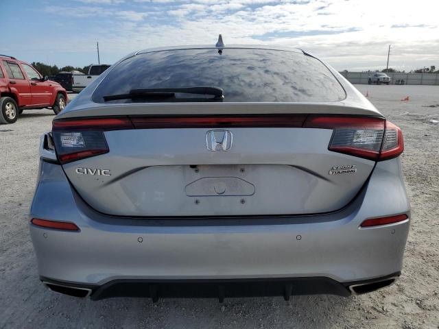 19XFL1H8XNE023379 - 2022 HONDA CIVIC SPORT TOURING SILVER photo 6