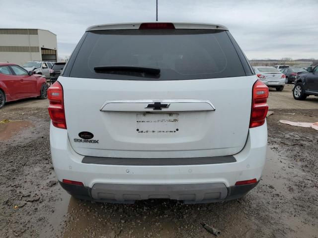 2GNALBEK2H1569862 - 2017 CHEVROLET EQUINOX LS WHITE photo 6