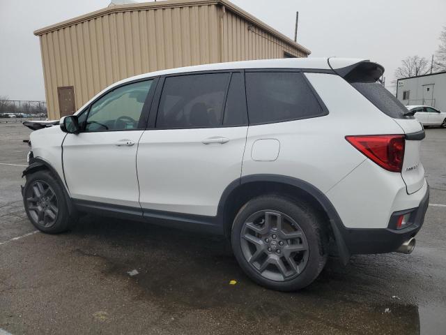 5FNYF8H55PB011149 - 2023 HONDA PASSPORT EXL WHITE photo 2