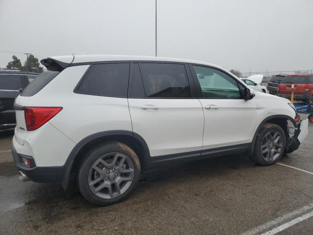 5FNYF8H55PB011149 - 2023 HONDA PASSPORT EXL WHITE photo 3