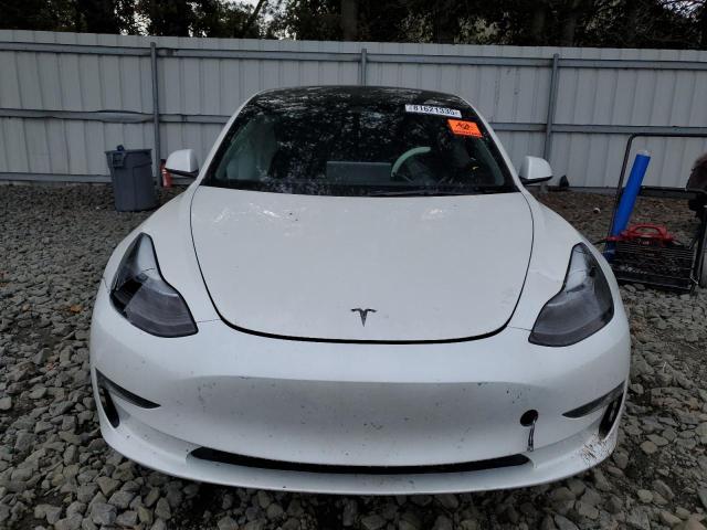 5YJ3E1EB3PF715767 - 2023 TESLA MODEL 3 白色 照片 5