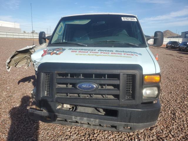 1FTSS34L78DA94942 - 2008 FORD ECONOLINE E350 SUPER DUTY VAN WHITE photo 5