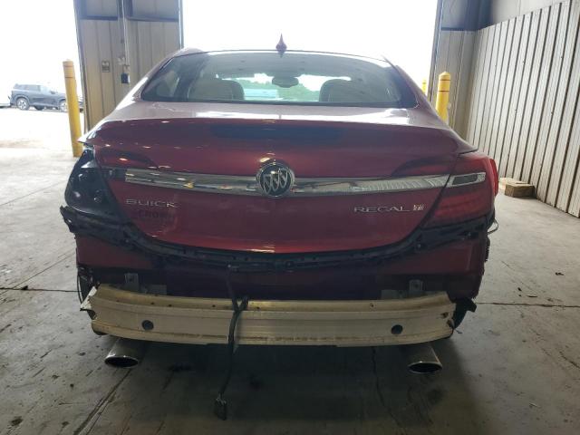 2G4GN5EX5E9187697 - 2014 BUICK REGAL PREMIUM RED photo 6