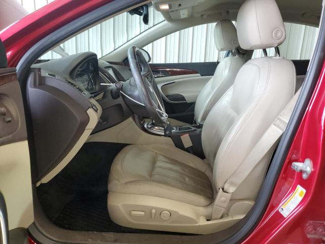 2G4GN5EX5E9187697 - 2014 BUICK REGAL PREMIUM RED photo 7
