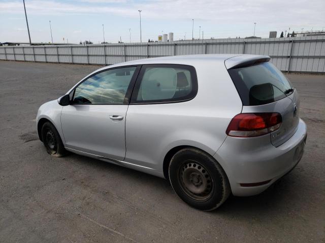 WVWBB7AJ7DW092567 - 2013 VOLKSWAGEN GOLF 银色 照片 2