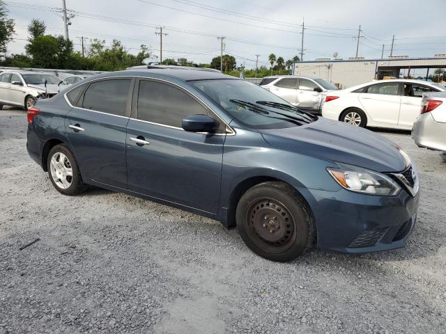 3N1AB7APXGY337698 - 2016 NISSAN SENTRA S BLUE photo 4