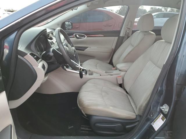 3N1AB7APXGY337698 - 2016 NISSAN SENTRA S BLUE photo 7