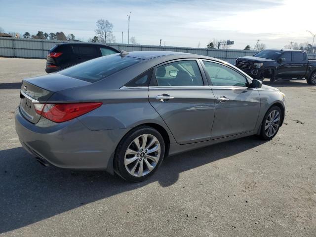 5NPEC4AC6DH659867 - 2013 HYUNDAI SONATA SE GRAY photo 3