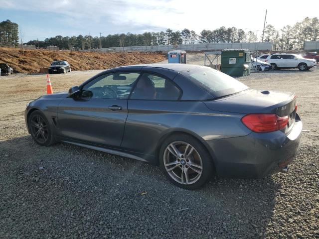 WBA3T3C50FP738729 - 2015 BMW 435 I GRAY photo 2