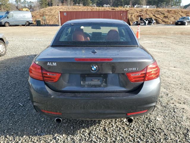 WBA3T3C50FP738729 - 2015 BMW 435 I GRAY photo 6