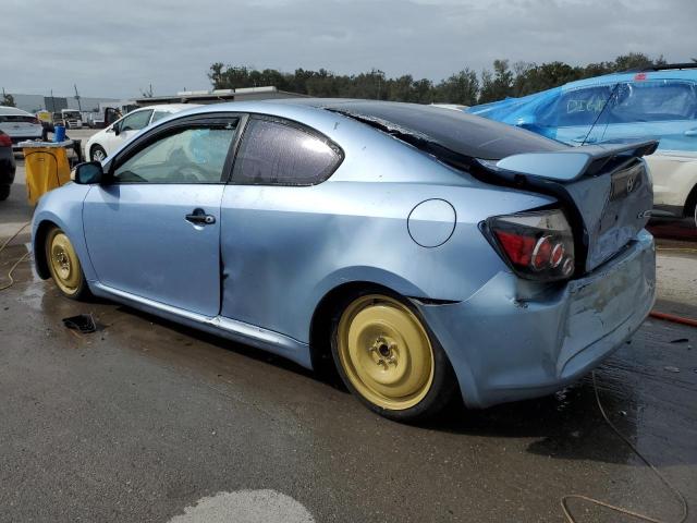 JTKDE167480257583 - 2008 TOYOTA SCION TC BLUE photo 2