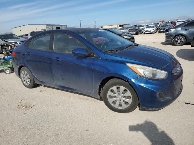 KMHCT4AE0GU012203 - 2016 HYUNDAI ACCENT SE BLUE photo 4