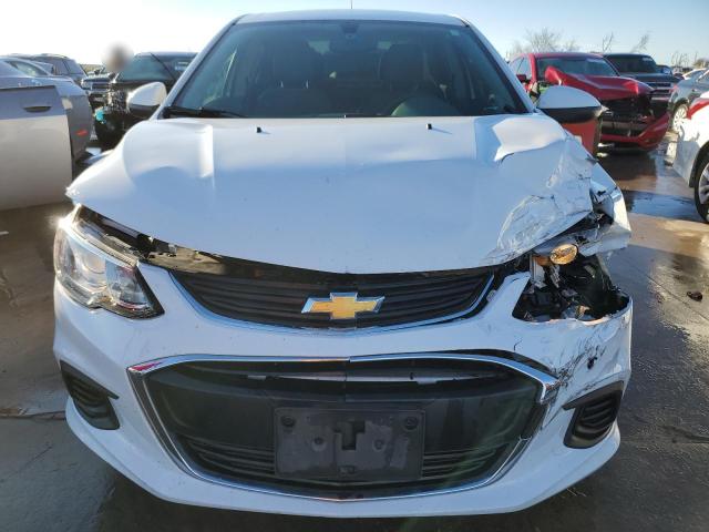 1G1JD5SH7J4116646 - 2018 CHEVROLET SONIC LT WHITE photo 5