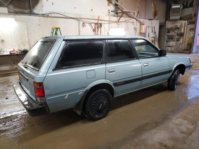 JF2AN52B9LD415866 - 1990 SUBARU LOYALE BLUE photo 3