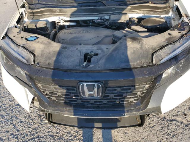 5FNYF8H53MB041794 - 2021 HONDA PASSPORT EXL WHITE photo 12