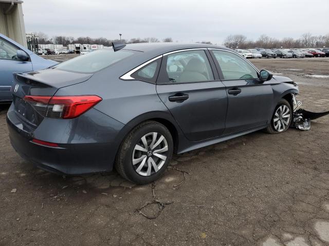 2HGFE2F29PH555455 - 2023 HONDA CIVIC LX GRAY photo 3