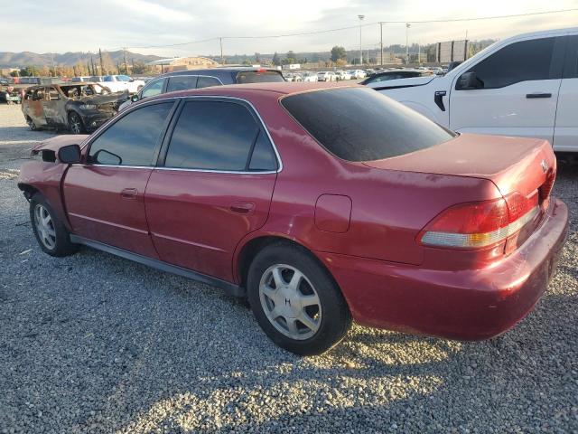 JHMCG56772C027903 - 2002 HONDA ACCORD SE BURGUNDY photo 2