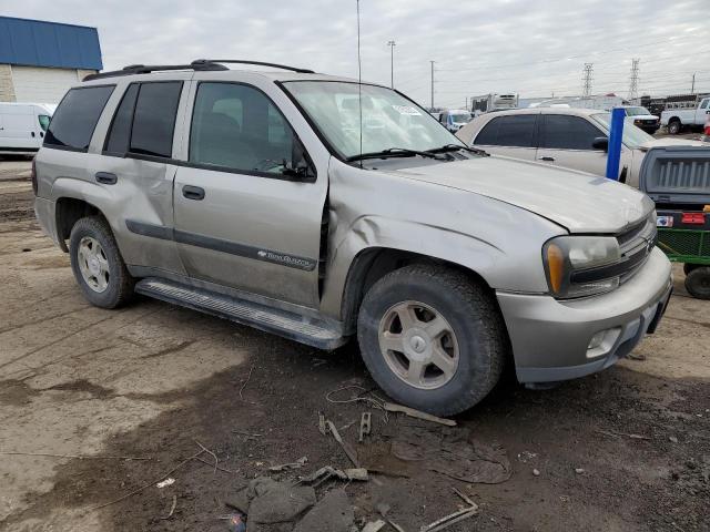 1GNDS13S932408608 - 2003 CHEVROLET TRAILBLAZE SILVER photo 4