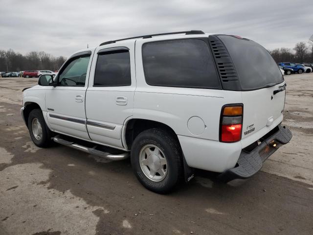 1GKEK13T05J187726 - 2005 GMC YUKON WHITE photo 2