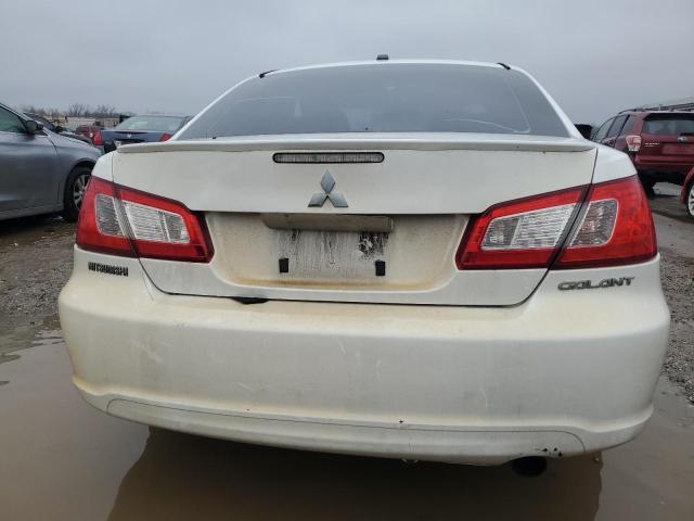 4A32B3FF3CE017525 - 2012 MITSUBISHI GALANT ES WHITE photo 6