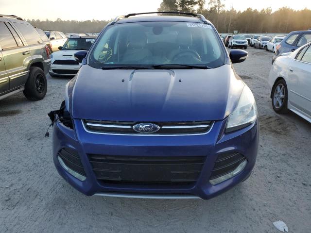 1FMCU9J98EUB60979 - 2014 FORD ESCAPE TITANIUM BLUE photo 5