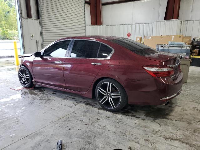 1HGCR2F54GA040895 - 2016 HONDA ACCORD SPORT წითელი ფოტო 2