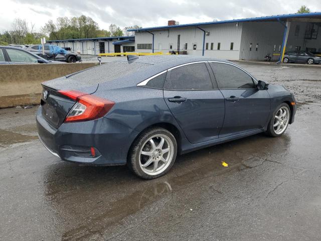 2HGFC1F34LH682083 - 2020 HONDA CIVIC EX BLUE photo 3