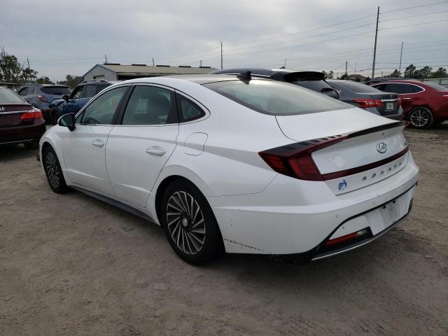 KMHL54JJ9MA021941 - 2021 HYUNDAI SONATA HYBRID WHITE photo 2