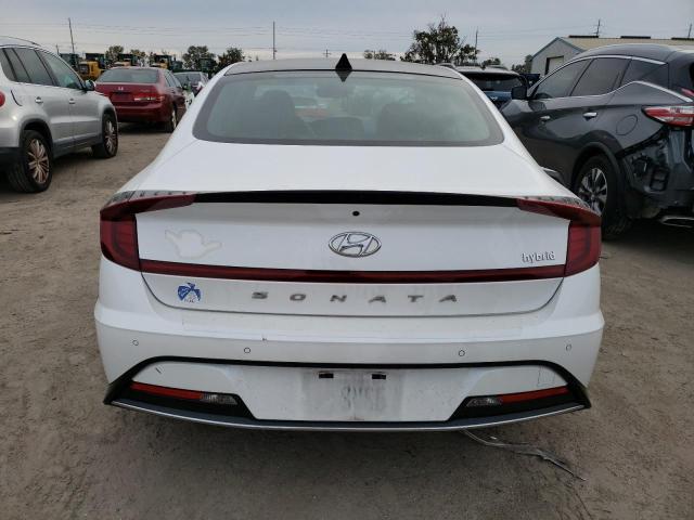 KMHL54JJ9MA021941 - 2021 HYUNDAI SONATA HYBRID WHITE photo 6