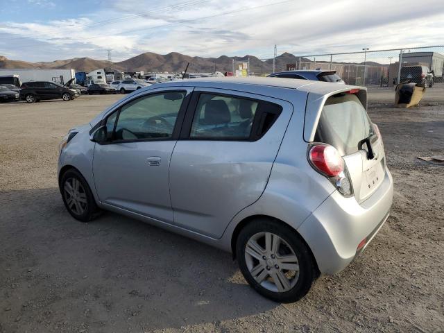 KL8CD6S94EC534939 - 2014 CHEVROLET SPARK 1LT SILVER photo 2