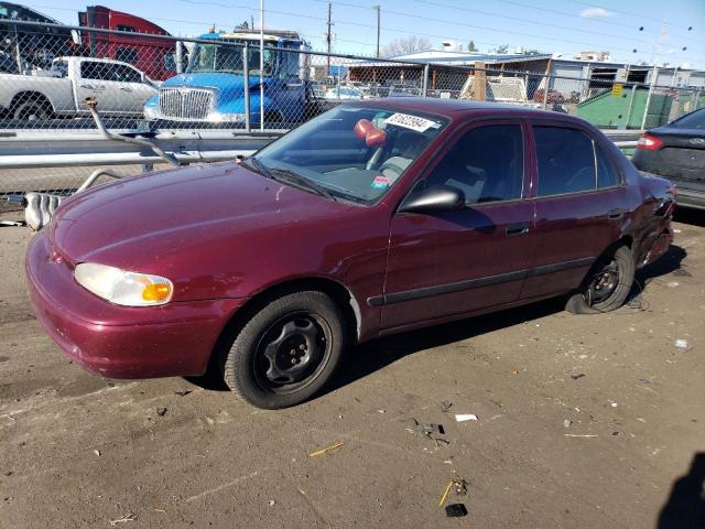 1Y1SK5287WZ416274 - 1998 CHEVROLET GEO PRIZM BASE MAROON photo 1
