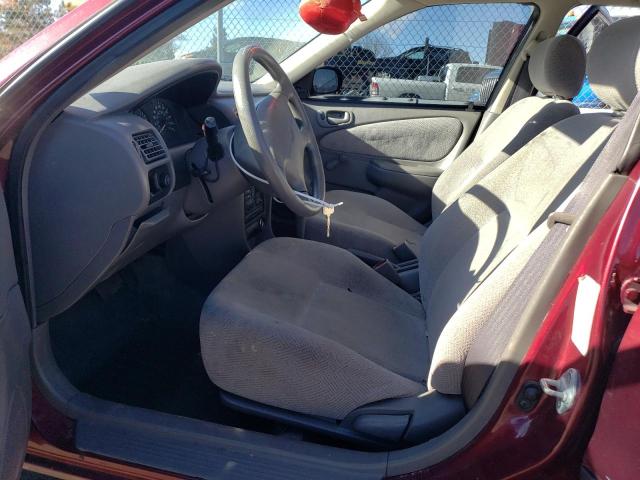 1Y1SK5287WZ416274 - 1998 CHEVROLET GEO PRIZM BASE MAROON photo 7