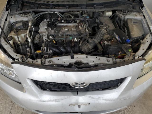 1NXBU40E89Z149256 - 2009 TOYOTA COROLLA BASE SILVER photo 11