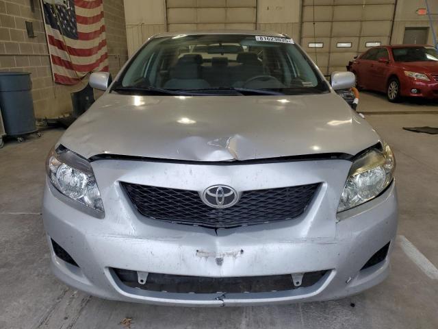 1NXBU40E89Z149256 - 2009 TOYOTA COROLLA BASE SILVER photo 5